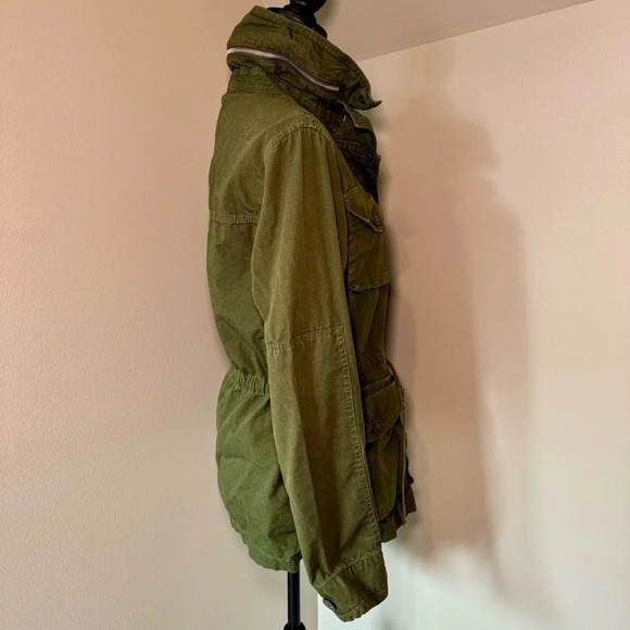 J.Crew women’s field mechanic utility jacket size small in Hillside Green‎ - Picture 4 of 8